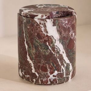 Soho Home Pavel Ice Bucket, Rosso Levanto Marble